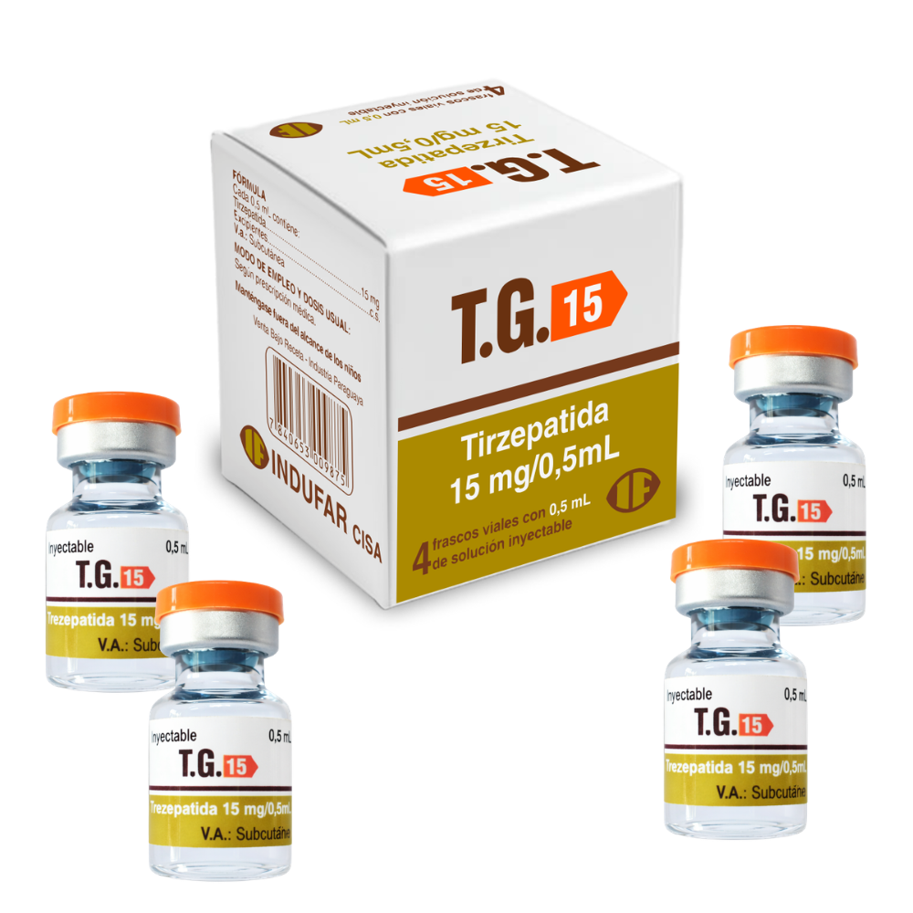 TG 15mg Tirzepatida